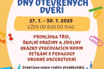 Dny otevření dveří základní školy