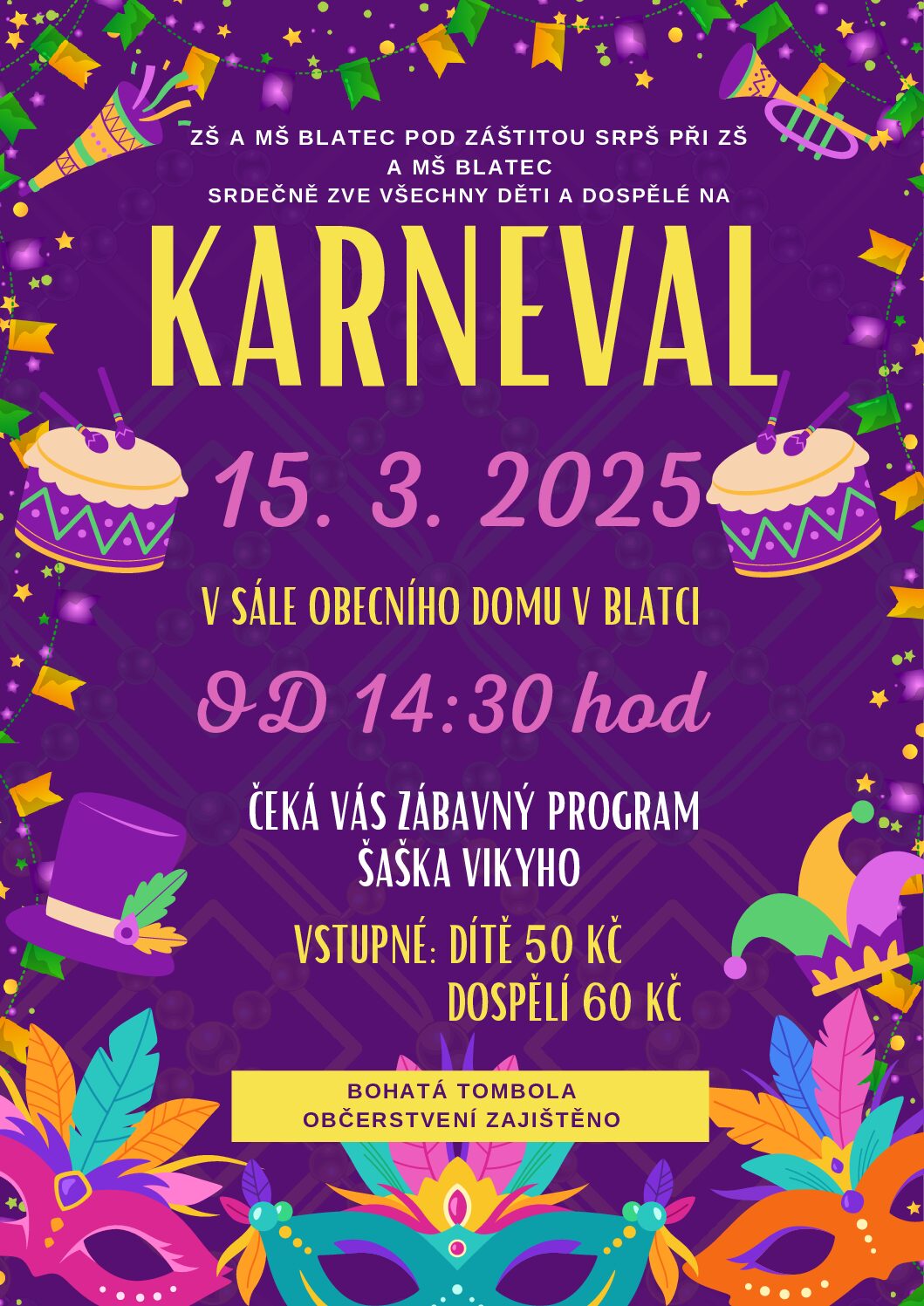 Pozvánka na karneval